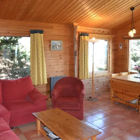 Chalet Rouge Sorbier Font-Romeu-Odeillo-Via Exterior photo