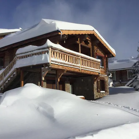 Chalet Rouge Sorbier Font-Romeu-Odeillo-Via Exterior photo